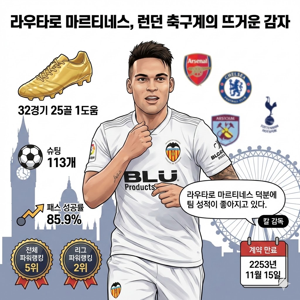 20세 폭격기'; 마르티네스, EPL 핵폭풍 예고?
